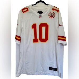 XL Isiah Pacheco #10 Jersey White Elite Quality Kansas City Chiefs